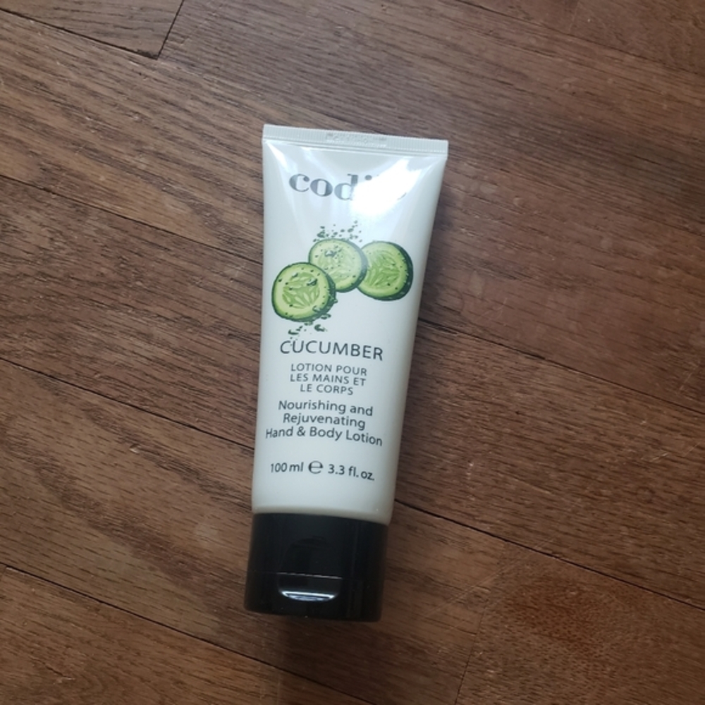 Codi cucumber scented lotion NEW‎ 3.3fl oz